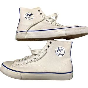 PF Flyers  11.5 white high tops